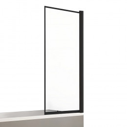 Шторка для ванны NEW TRENDY NEW SOLEO BLACK 90x140 P-0090 черный