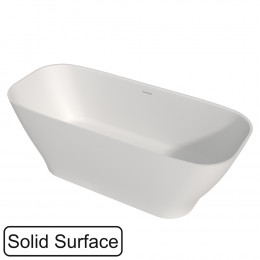 Ванна WHITECROSS Clover 170x72 белый мат иск. камень