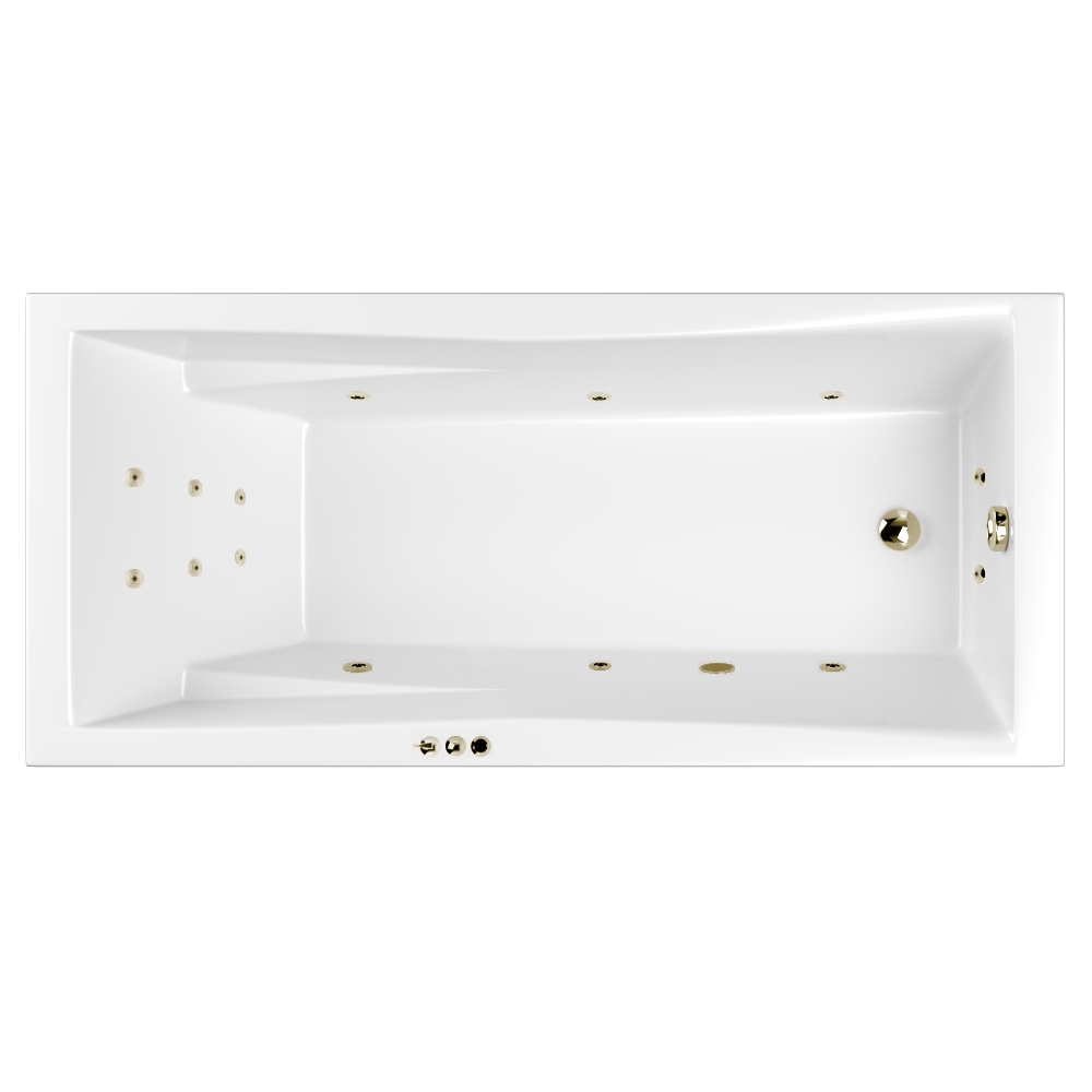 Ванна WHITECROSS Palace 180x80 SMART бронза