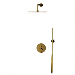 Система для душа скрытого монтажа WHITECROSS Y YSET04GL золото