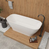 Ванна WHITECROSS Clover 170x72 белый мат иск. камень