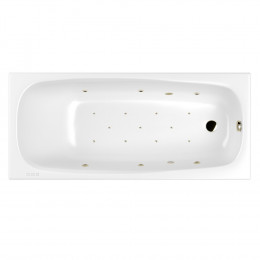 Ванна WHITECROSS Layla Slim 170x75 RELAX бронза