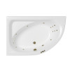 Ванна WHITECROSS Aquarella 170x110 левая SMART бронза