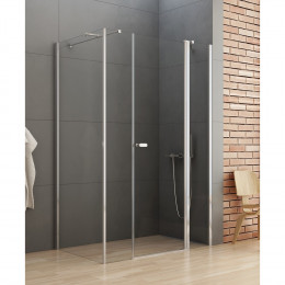 Душевое ограждение NEW TRENDY NEW SOLEO 110x80x195 K-0370 хром
