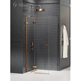 Душевое ограждение NEW TRENDY AVEXA COPPER BRUSHED L 100x120x200 EXK-3562 брашированная медь