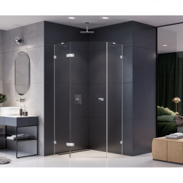 Душевое ограждение NEW TRENDY EVENTA L 90x90x200 EXK-4613 хром