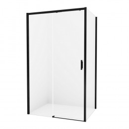 Душевое ограждение NEW TRENDY PRIME BLACK L 110x70x200 D-0318A/D-0127B черный