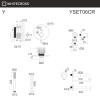 Система для ванны скрытого монтажа WHITECROSS Y YSET06CR хром