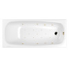 Ванна WHITECROSS Layla Slim 170x75 RELAX золото