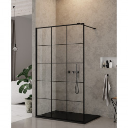 Душевое ограждение NEW TRENDY NEW MODUS BLACK 80x200 EXK-5546 черный