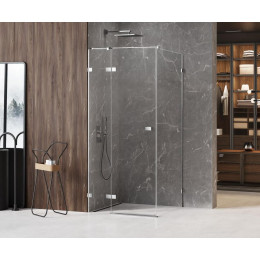 Душевое ограждение NEW TRENDY AVEXA 100x110x200 EXK-1487 хром