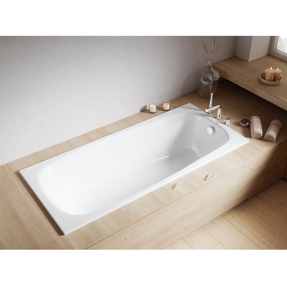 Ванна WHITECROSS Layla Slim 170x75 акрил