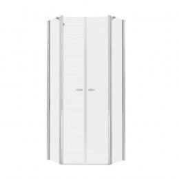 Душевое ограждение NEW TRENDY NEW SOLEO 90x90x195 K-0610 хром