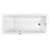 Ванна WHITECROSS Wave Slim 170x75 SOFT бронза