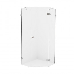 Душевое ограждение NEW TRENDY EVENTA R 90x90x200 EXK-4614 хром