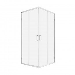 Душевое ограждение NEW TRENDY SUVIA 80x80x185 K-0791 хром