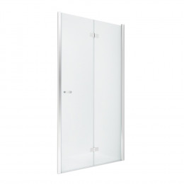 Дверь в нишу NEW TRENDY NEW SOLEO складные R 70x195 D-0130A хром