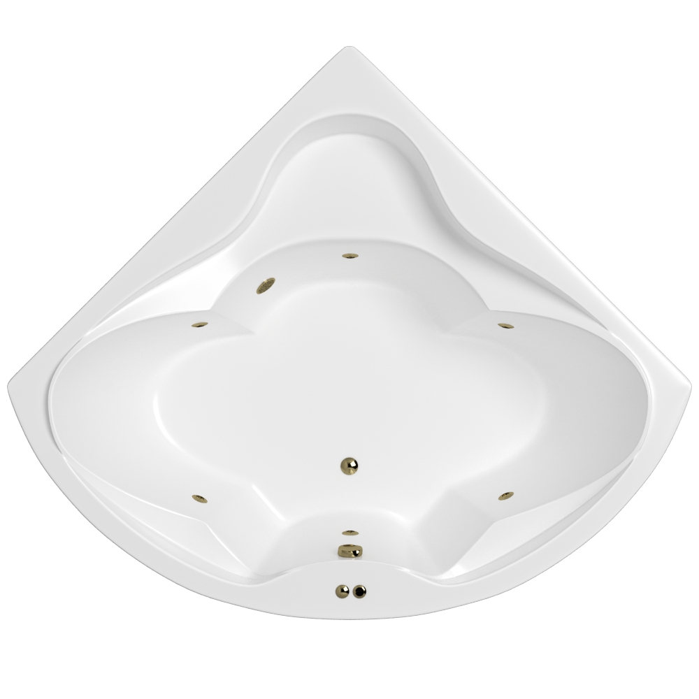 Ванна WHITECROSS Konsul 150x150 SOFT бронза