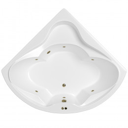 Ванна WHITECROSS Konsul 150x150 SOFT бронза
