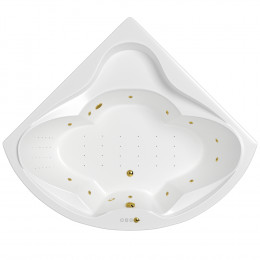 Ванна WHITECROSS Konsul 150x150 NANO золото