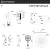 Термостатическая душевая система скрытого монтажа WHITECROSS Y YSET08TOPGLB брашированное золото