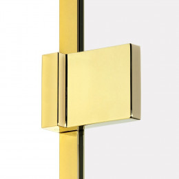 Шторка для ванны NEW TRENDY AVEXA GOLD SHINE 120x150 EXK-2186 L золото