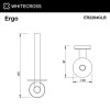 Держатель запасного рулона туалетной бумаги WHITECROSS Ergo ER2264GLB брашированное золото