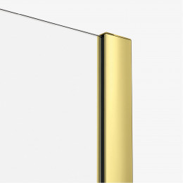 Шторка для ванны NEW TRENDY SMART LIGHT GOLD 150x150 EXK-4313 светлое золото