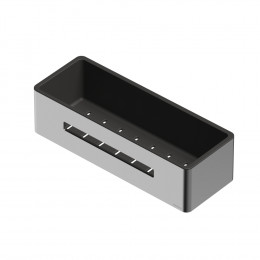 Полка для душа WHITECROSS Ergo ER2280NIB брашированный никель