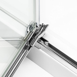 Душевое ограждение NEW TRENDY REFLEXA R 90x110x200 EXK-5123 хром