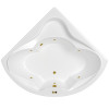 Ванна WHITECROSS Konsul 150x150 SOFT золото
