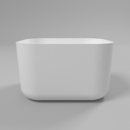 Умывальник WHITECROSS Lazurit 50x40 белый глянец иск. камень