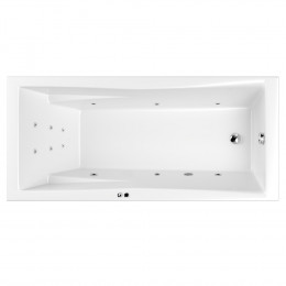 Ванна WHITECROSS Palace 180x80 LINE хром