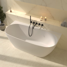 Ванна WHITECROSS Make 170x80 белый мат иск. камень