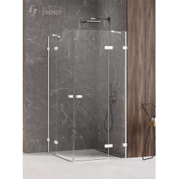 Душевое ограждение NEW TRENDY AVEXA WHITE 100x110x200 EXK-2834 белый