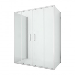 Душевое ограждение NEW TRENDY NEW CORRINA 170x90x195 K-0489 хром