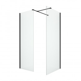 Душевое ограждение NEW TRENDY NEW MODUS BLACK 140x80x200 EXK-5628 черный