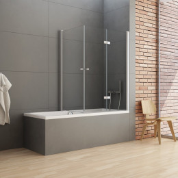 Шторка для ванны NEW TRENDY NEW SOLEO 120x70x140 P-0031/P-0024 R хром