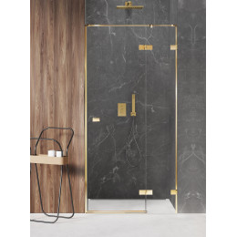 Дверь в нишу NEW TRENDY AVEXA GOLD SHINE P 120x200 EXK-1639 золото
