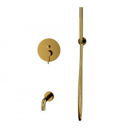 Система для ванны скрытого монтажа WHITECROSS Y YSET06GL золото