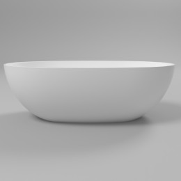 Ванна WHITECROSS Diamond 170x87 белый глянец иск. камень