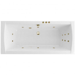 Ванна EXCELLENT Aquaria Lux Slim 180x80 SMART бронза