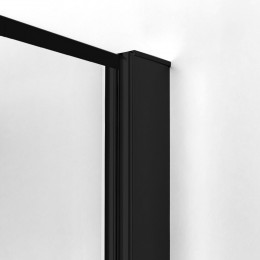 Шторка для ванны NEW TRENDY NEW SOLEO BLACK 70x140 P-0094-WP черный
