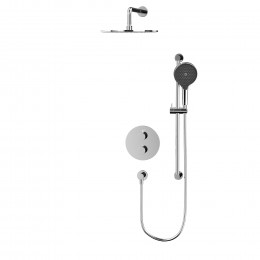 Термостатическая душевая система скрытого монтажа WHITECROSS Y YSET09TOPCR хром