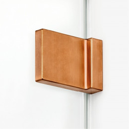 Шторка для ванны NEW TRENDY AVEXA COPPER BRUSHED 80x150 EXK-3805-WP брашированная медь