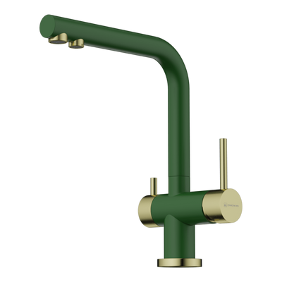 royal green / светлое золото