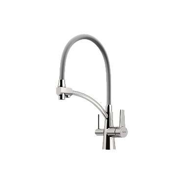 брашированный никель/серый