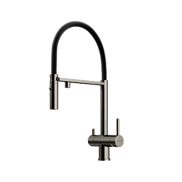 вороненая сталь/черный