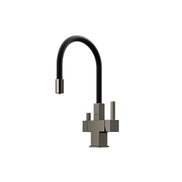 вороненая сталь/черный